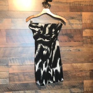 Express strapless dress